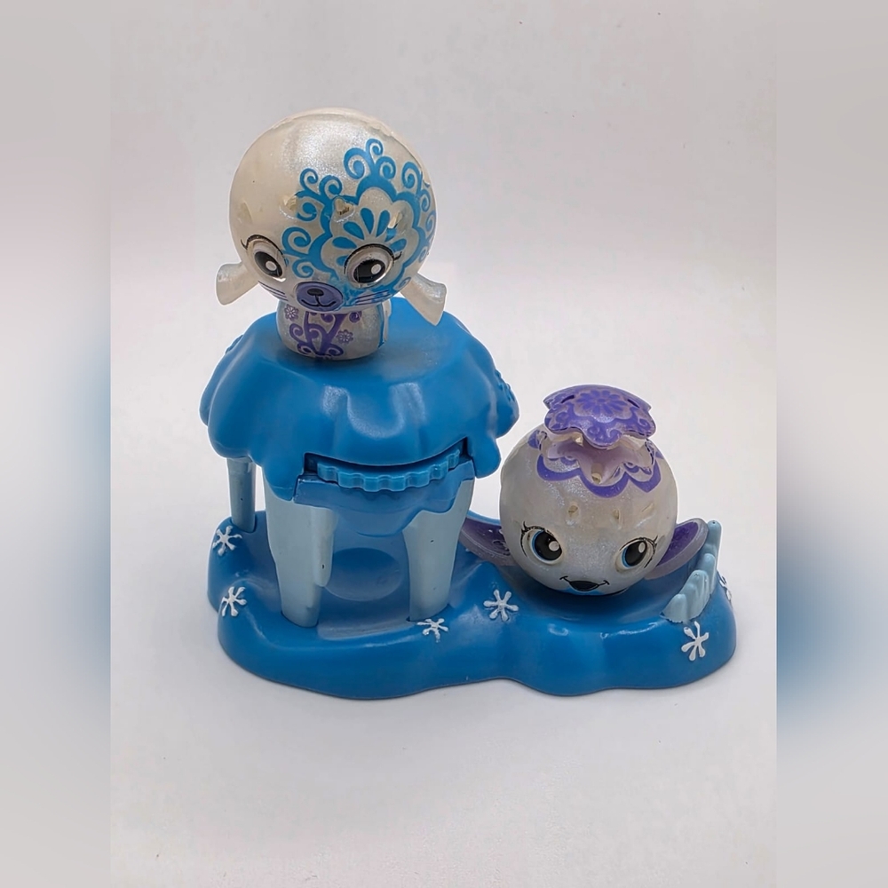 Blue and Purple Kids Toy Set Zoobles